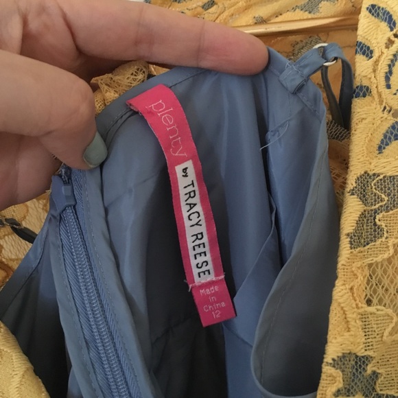 Plenty by Tracy Reese lace overlay knee/midi dress - Picture 4 of 6